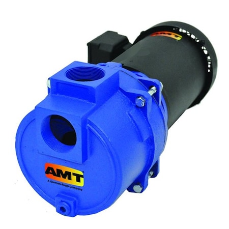Amt Pump 2-in. Cast Iron Electric Trash w/ 3HP 3PH TEFC 316A-95